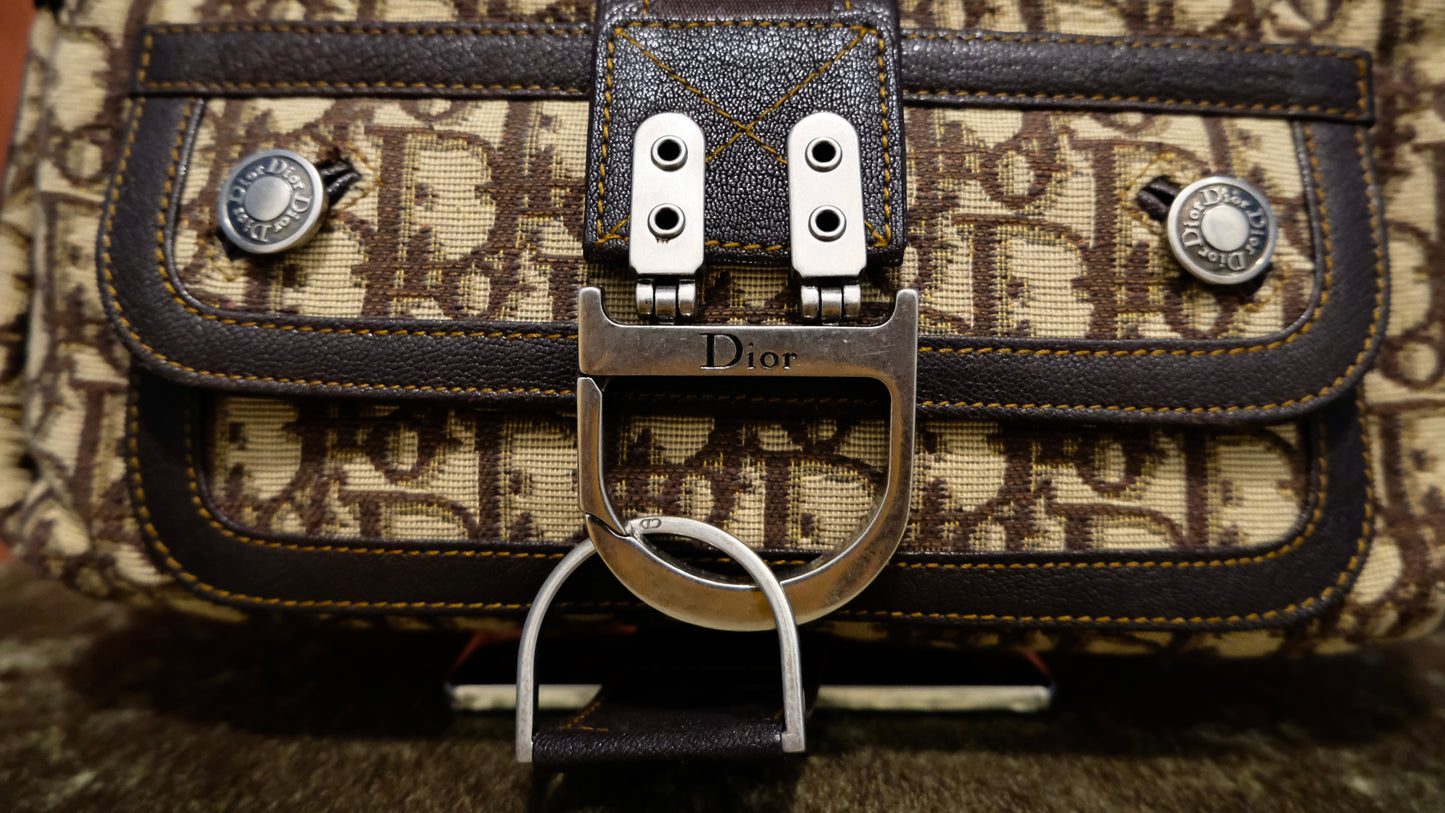 Christian Dior Monogram Flight Bag