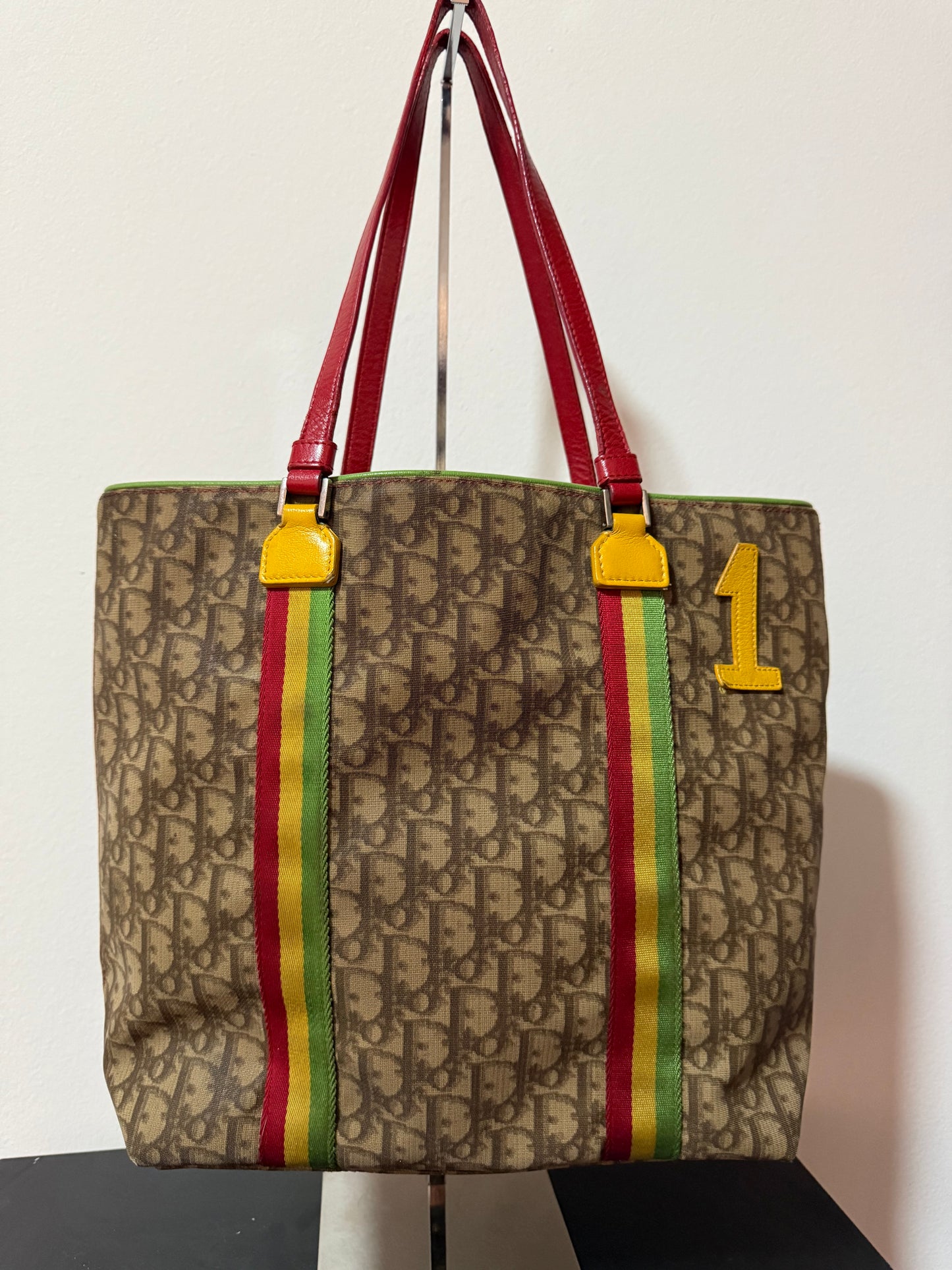Christian Dior Diorissimo Rasta Tote
