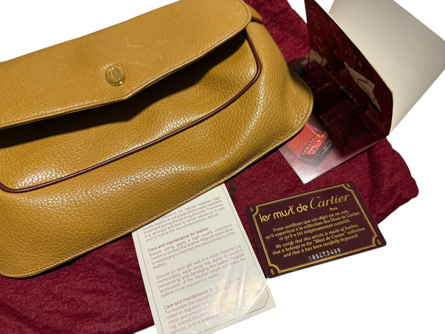 Cartier Must de Cartier Clutch-RESERVED