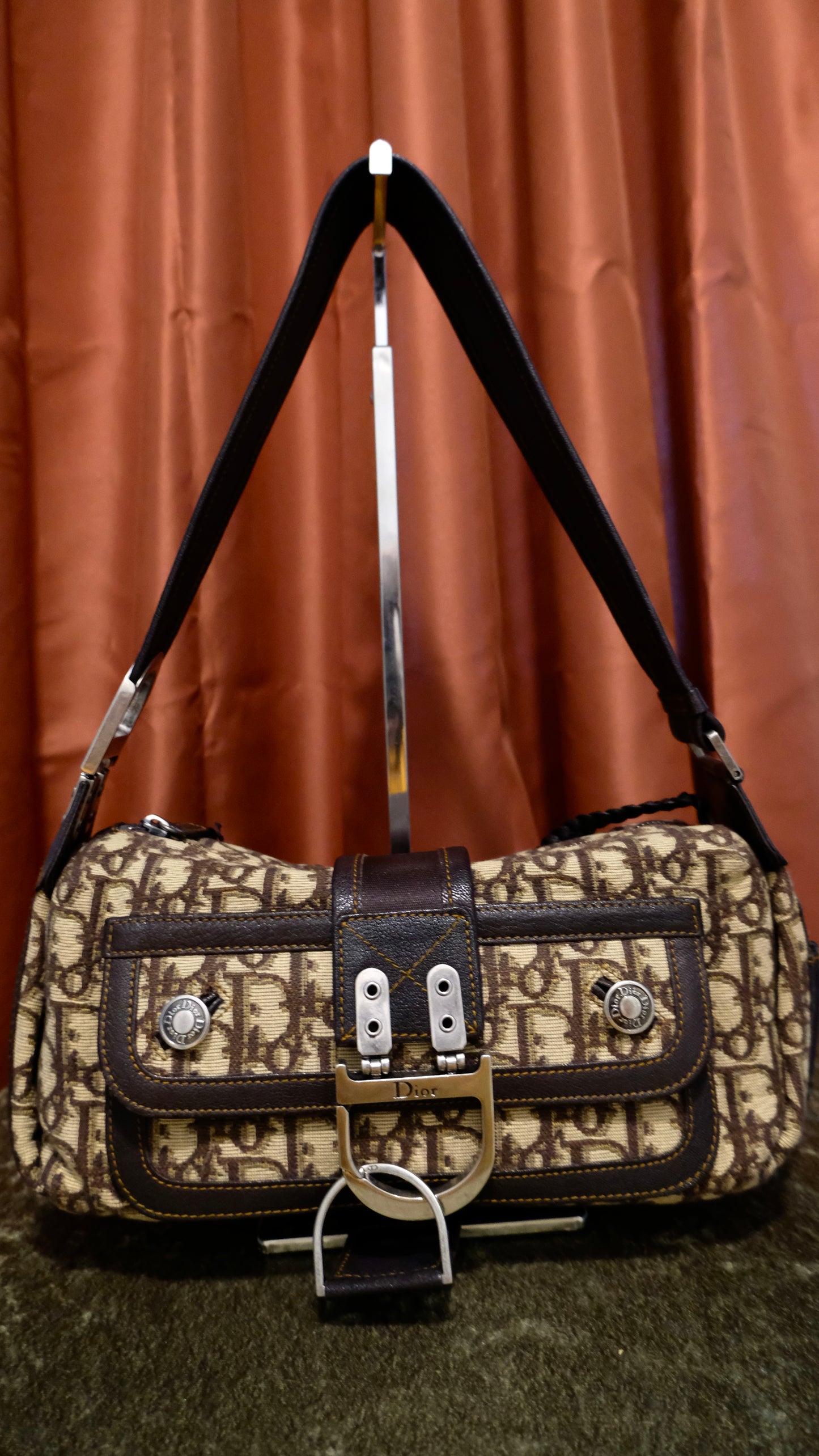 Christian Dior Monogram Flight Bag