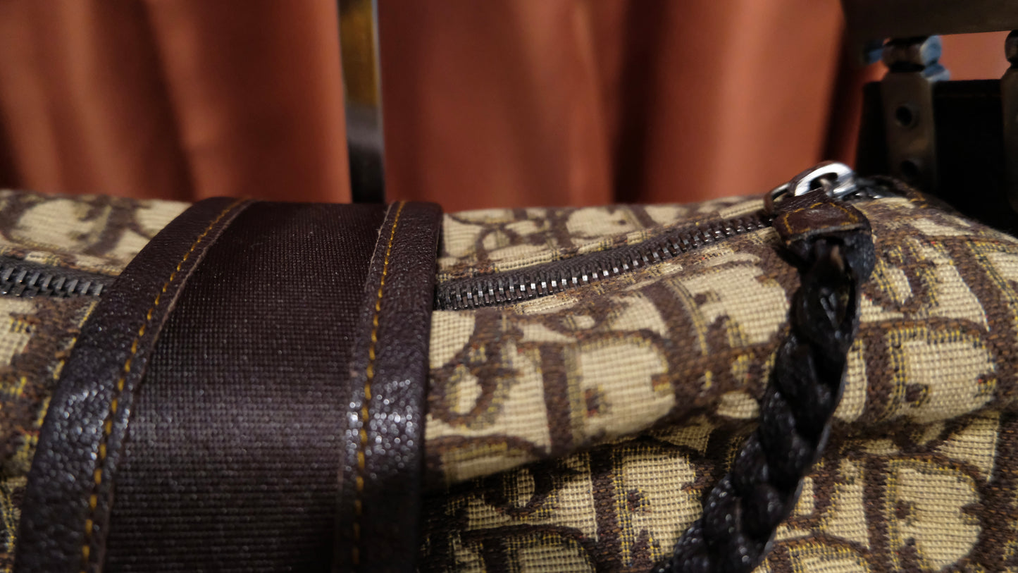 Christian Dior Monogram Flight Bag