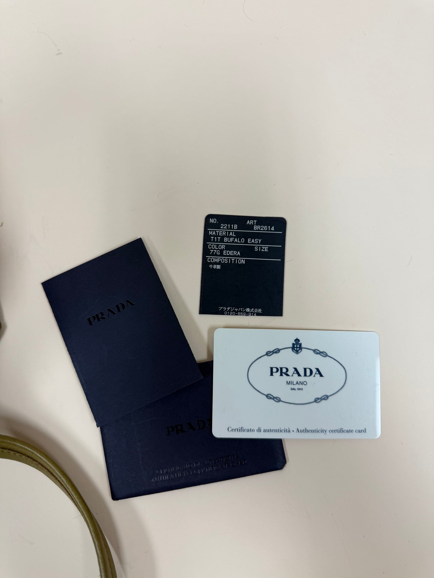 Prada Leather Shoulder Bag