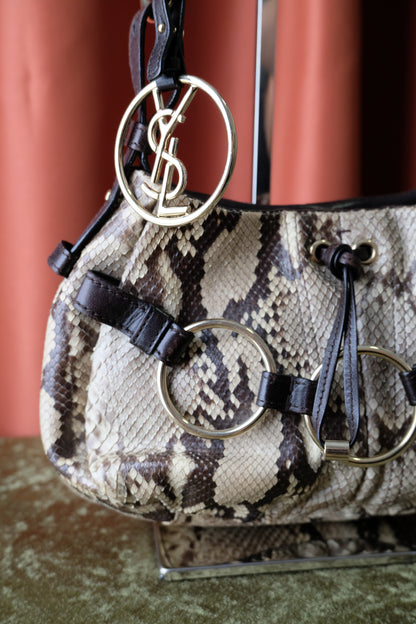 Yves Saint Laurent Python Ring Bag