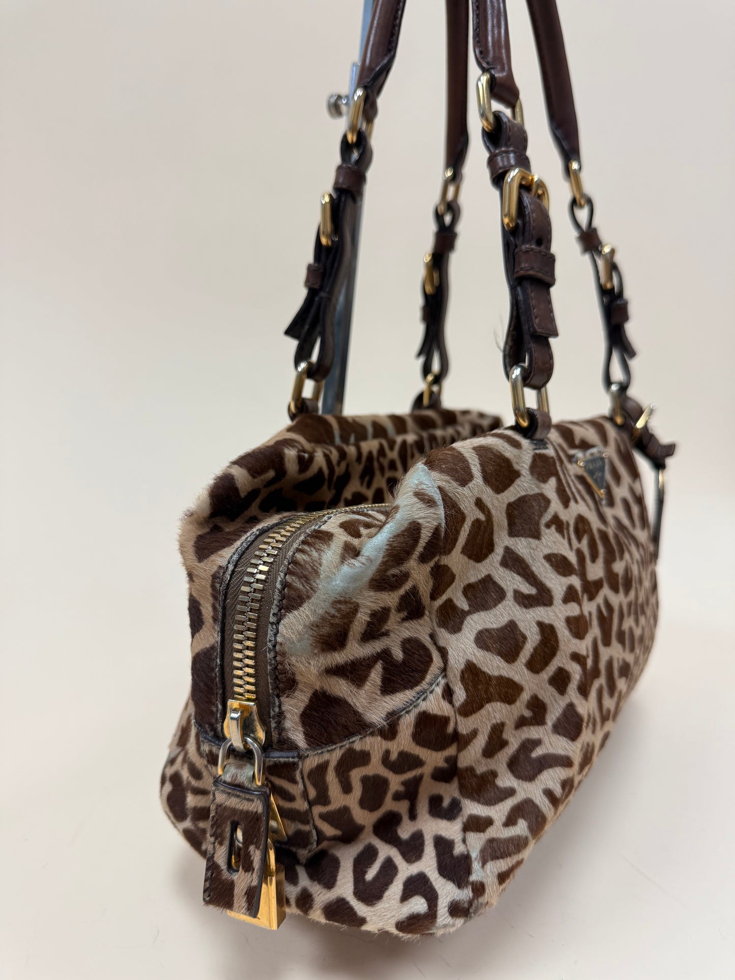 Prada Cavallino Bauletto Bag