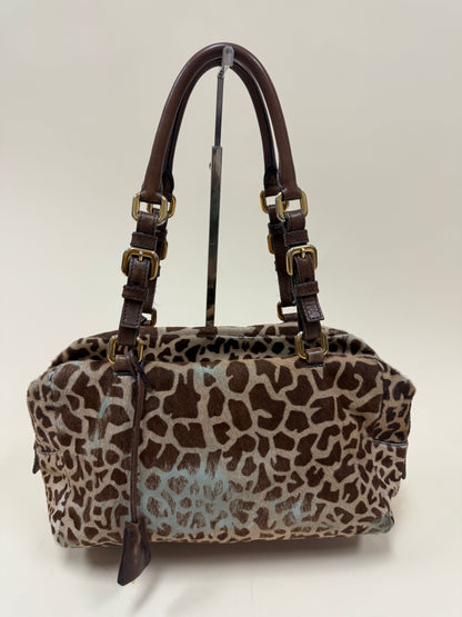 Prada Cavallino Bauletto Bag