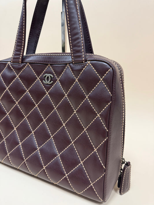 Chanel Wild Stitch Tote Bag