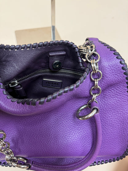 Prada Vitello Daino Whipstitch Bag