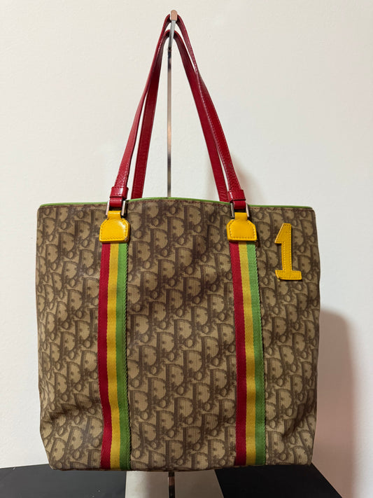 Christian Dior Diorissimo Rasta Tote