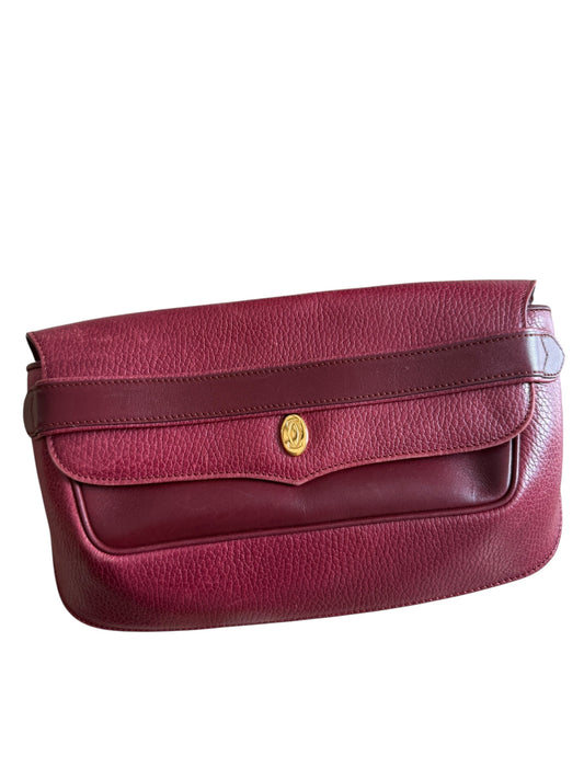 Cartier Must de Cartier Clutch Bordeaux Bag (Reserved)